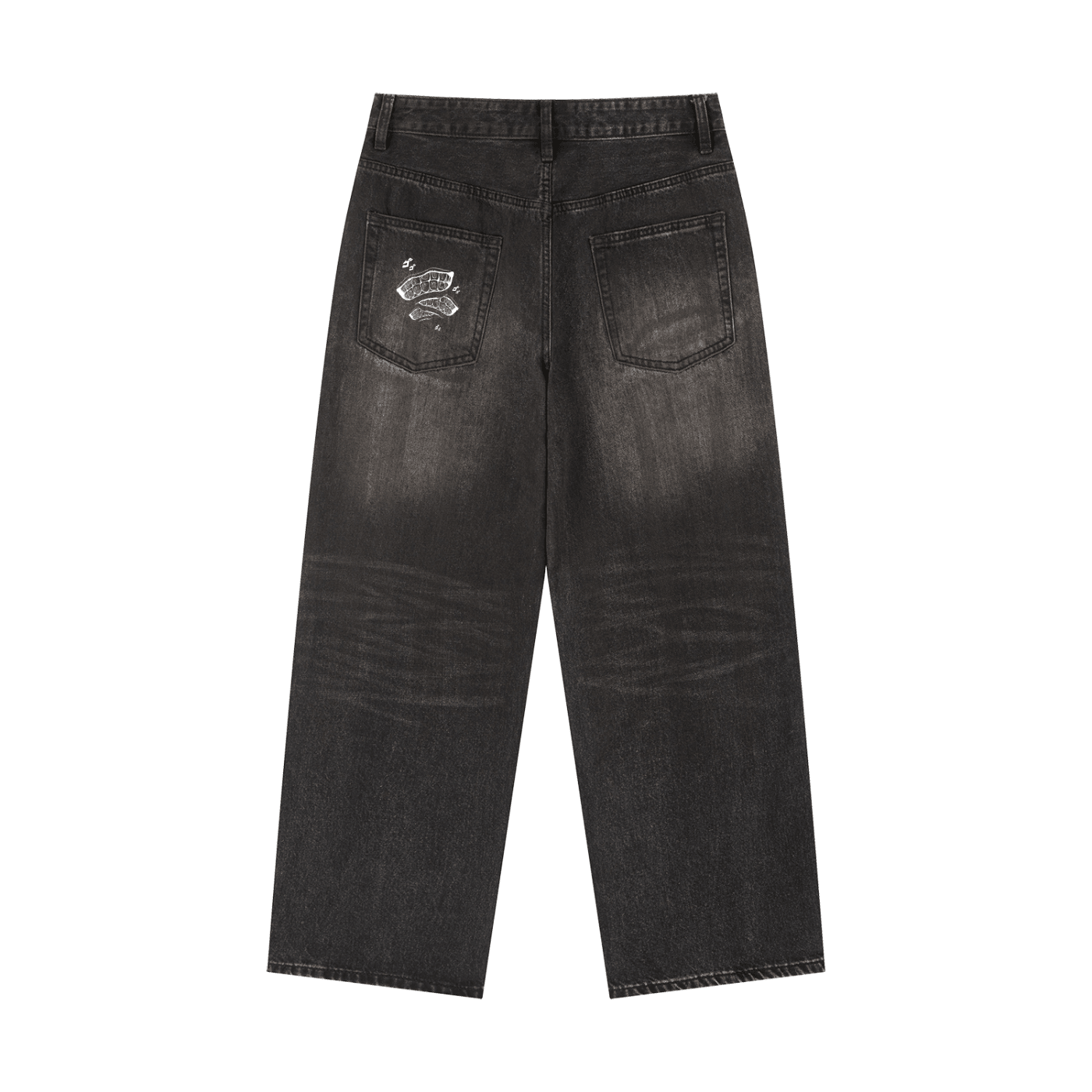 Steel Balll Denim Jeans - AY - Line Anime