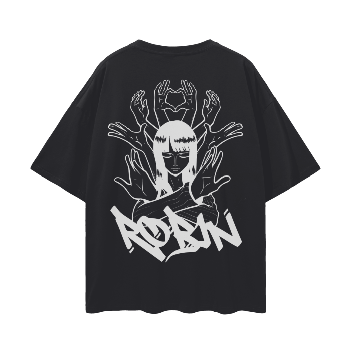 Devil Child Graffiti Streetwear Shirt - AY - Line Anime