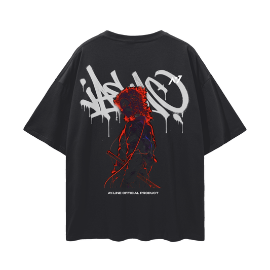 Flame Hashira Streetwear Shirt - AY - Line Anime