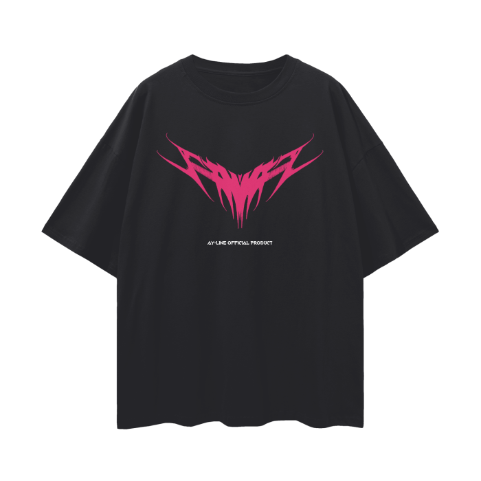 Control Devil Streetwear Shirt Black - AY - Line Anime