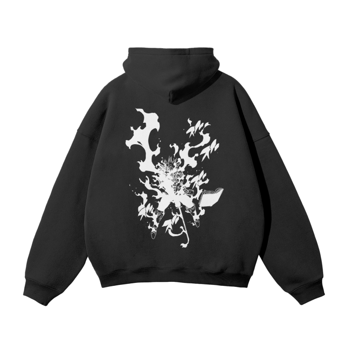 Grimoire Rise Graffiti Streetwear Hoodie - AY - Line Anime