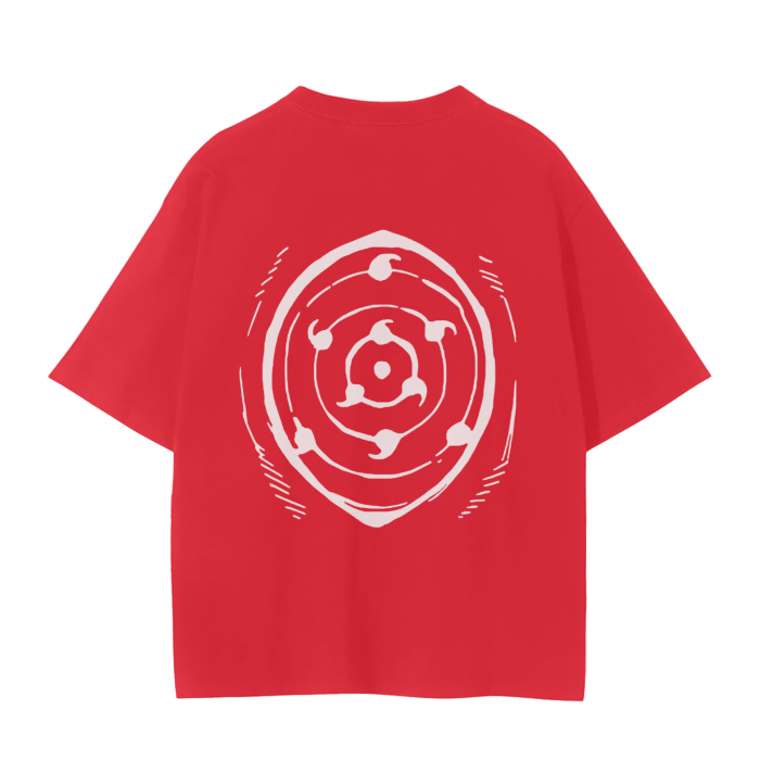 Unrivaled Power Eyes Streetwear Shirt Red - AY - Line Anime