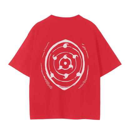 Unrivaled Power Eyes Streetwear Shirt Red - AY - Line Anime