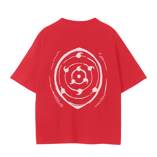 Unrivaled Power Eyes Streetwear Shirt Red - AY - Line Anime