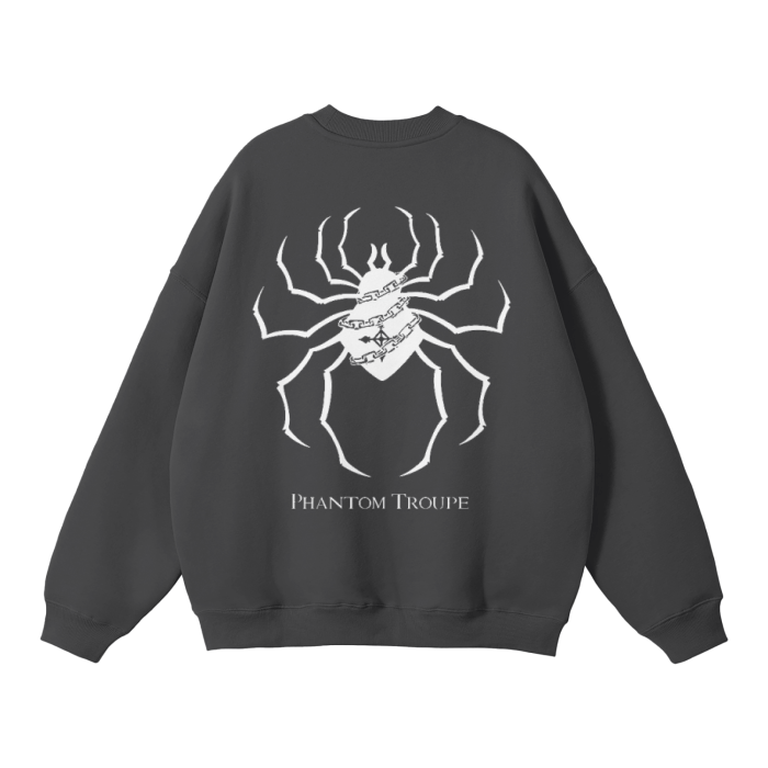 Phantom Troupe Streetwear Sweatshirt Dark Gray - AY - Line Anime
