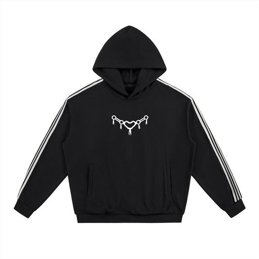 Warden of Change Striped Hoodie - AY - Line Anime