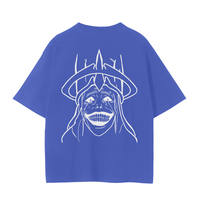 God Statue Streetwear Shirt Blue - AY - Line Anime