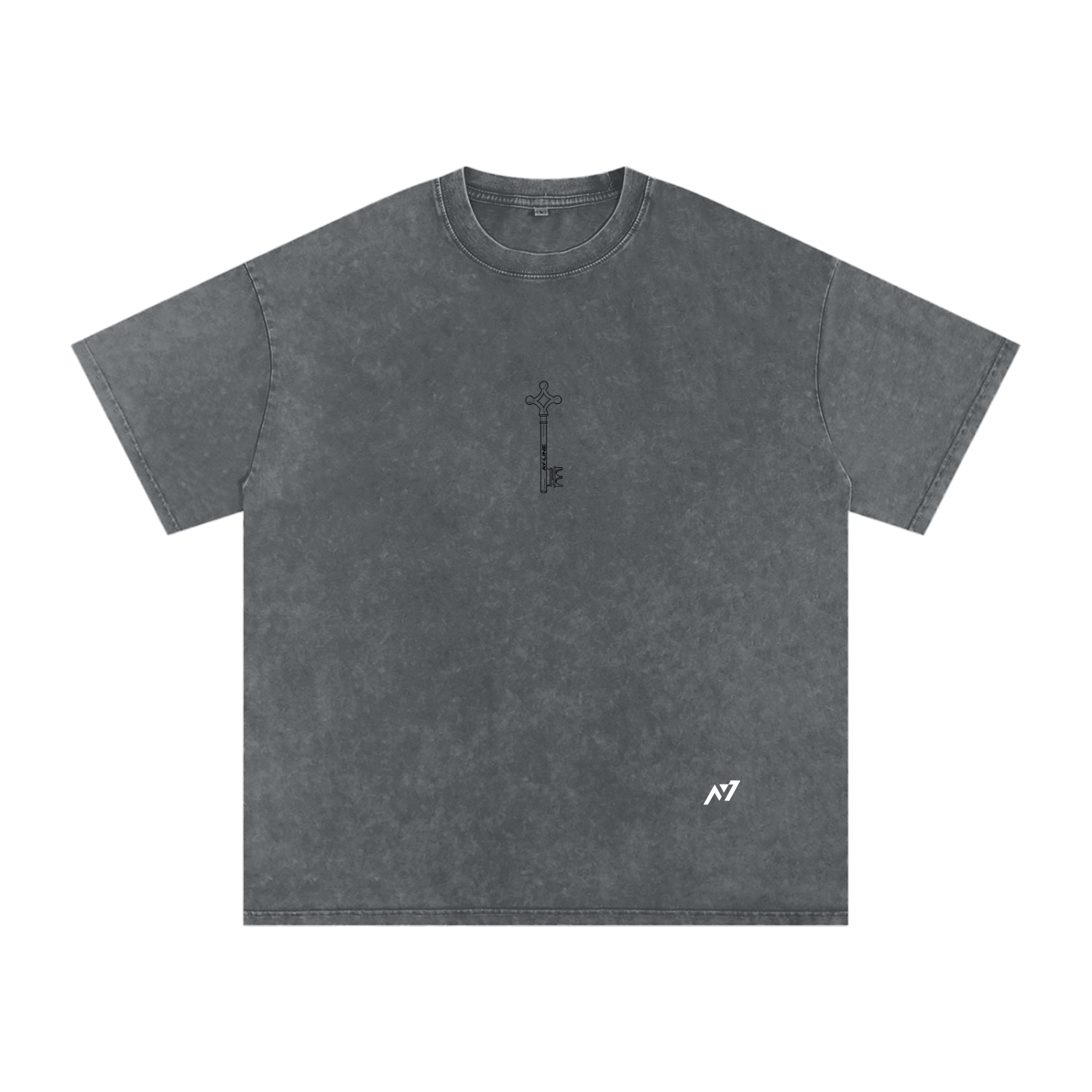 The Unforgiven Path Washed Streetwear Shirt - AY - Line Anime