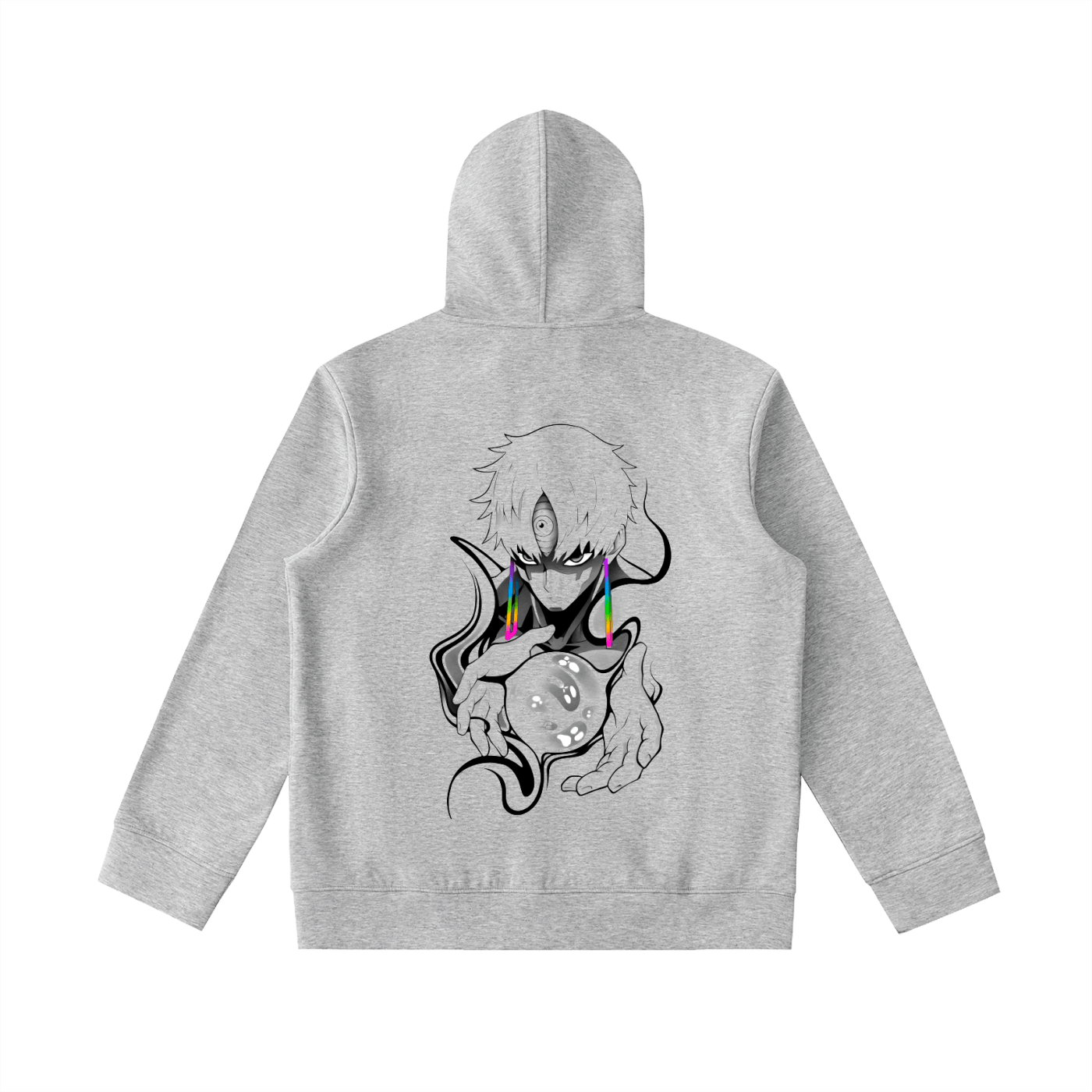 Third Eye Streetwear Zip - Up Hoodie - AY - Line Anime