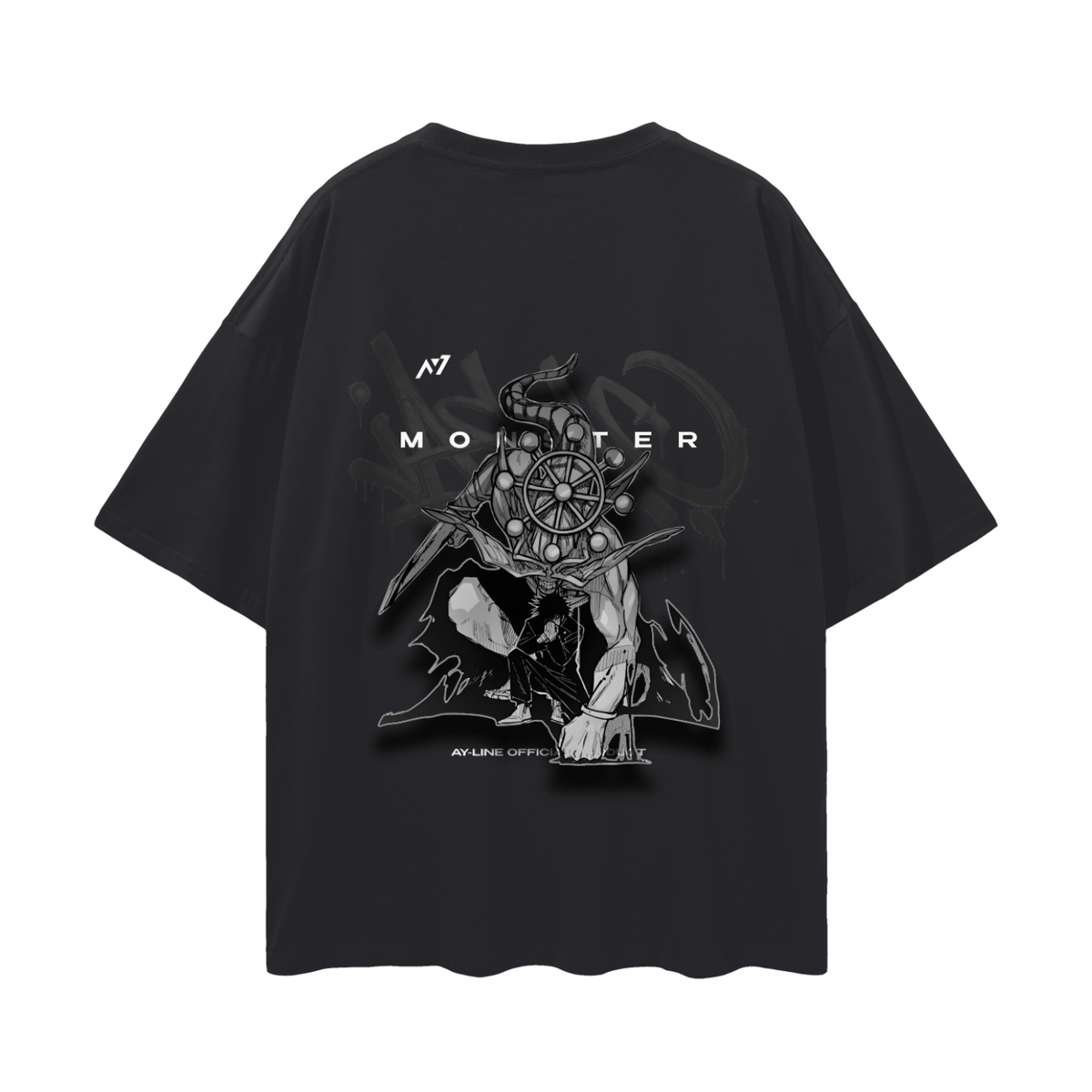 MONSTER. Streetwear Shirt - AY - Line Anime