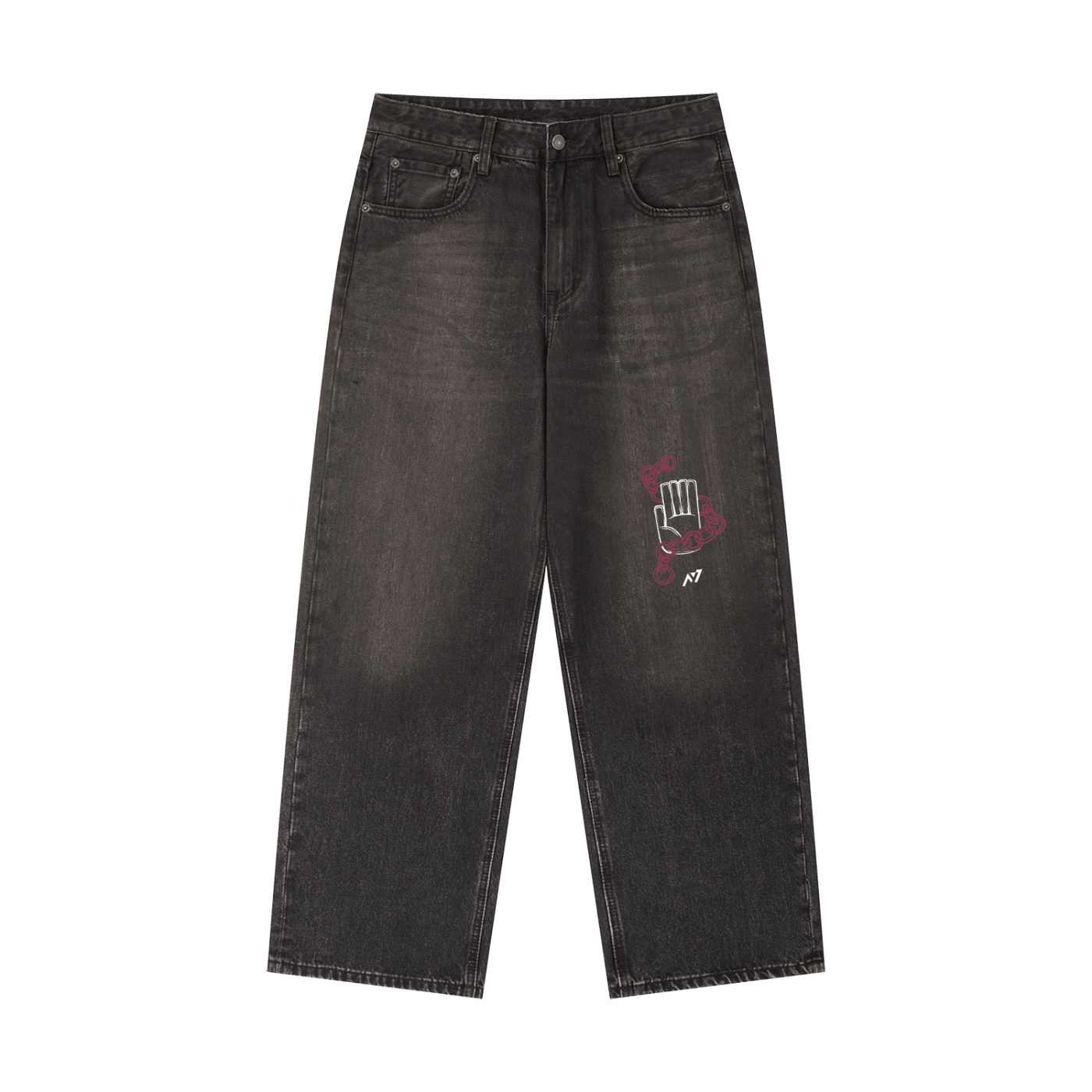 Star Platinum Denim Jeans - AY - Line Anime