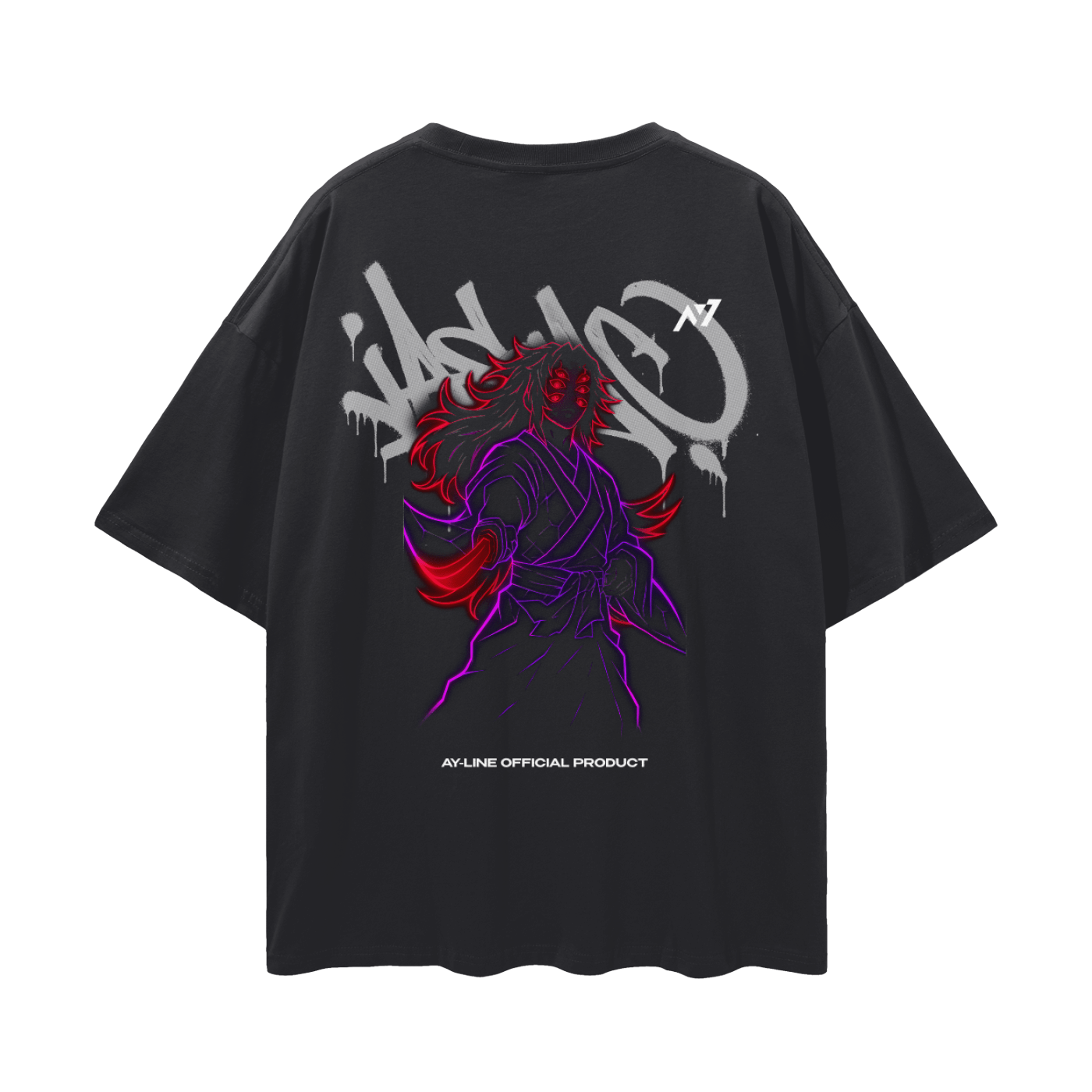 Dark Crescent Streetwear Shirt - AY - Line Anime