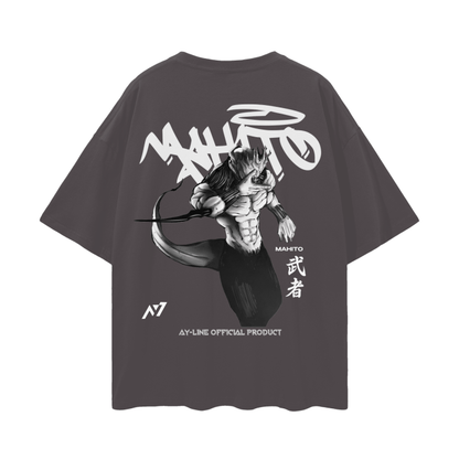 Manipulator of Flesh Graffiti Streetwear Shirt Grey - AY - Line Anime