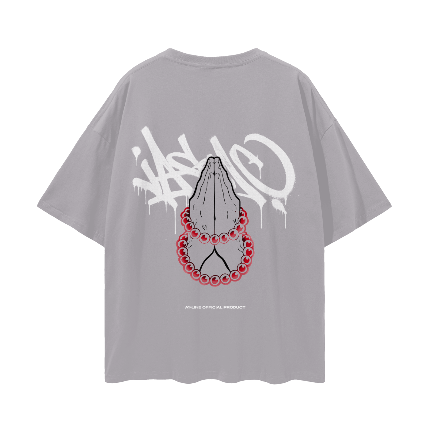 Grounded Soul Streetwear Shirt Grey - AY - Line Anime