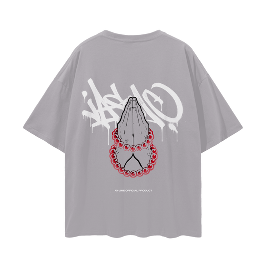 Grounded Soul Streetwear Shirt Grey - AY - Line Anime