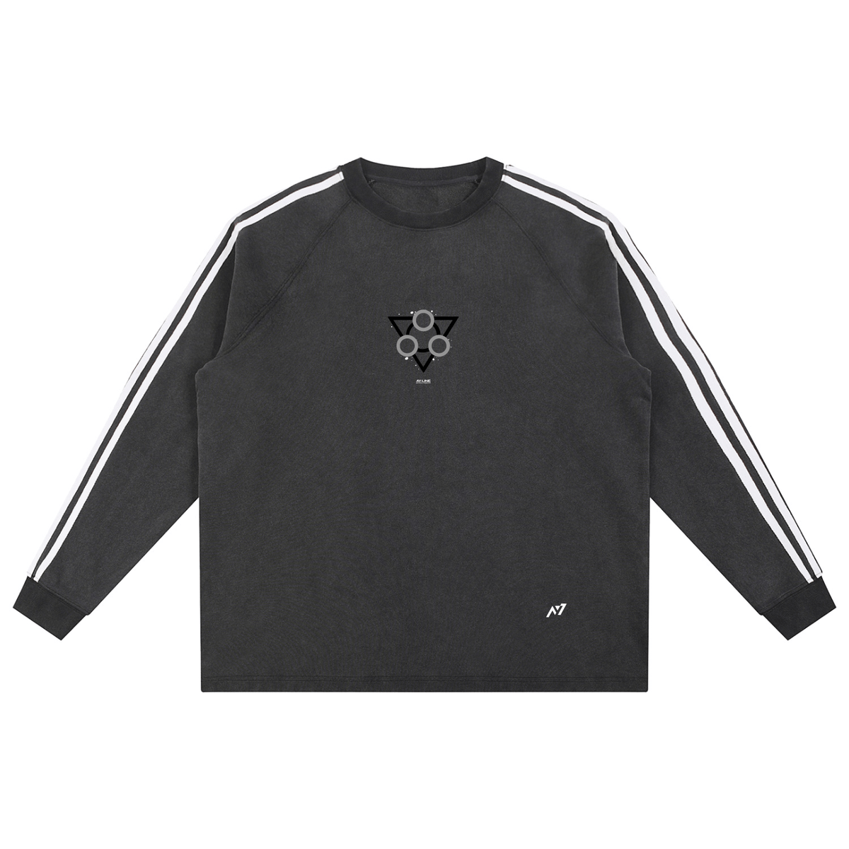Cruel Remorse Striped Sweatshirt - AY - Line Anime