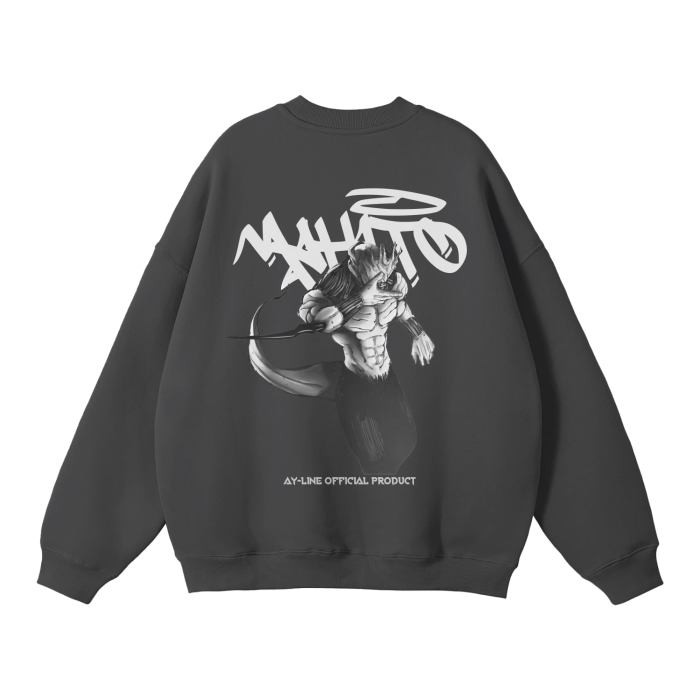 Manipulator of Flesh Graffiti Streetwear Sweatshirt - AY - Line Anime