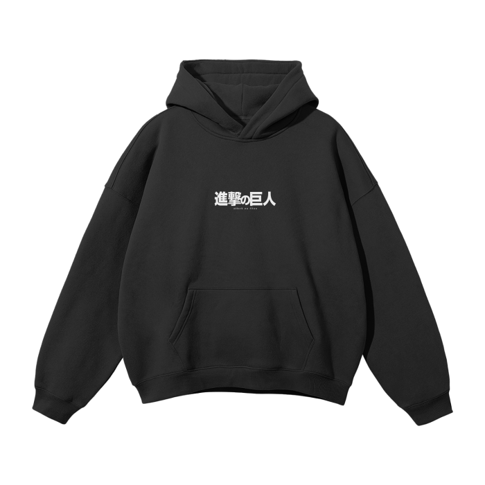 Armored Titan Streetwear Hoodie - AY - Line Anime