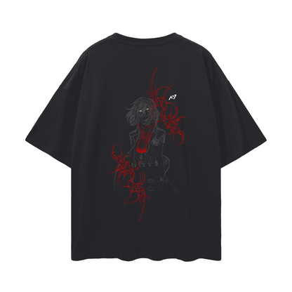 For His Sake Black Streetwear Shirt - AY - Line Anime