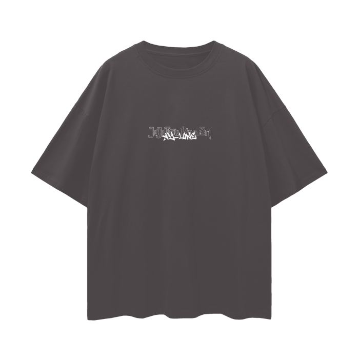 Manipulator of Flesh Graffiti Streetwear Shirt Grey - AY - Line Anime