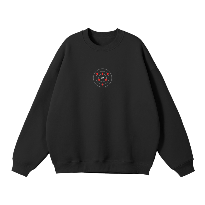 Eye of the Moon Streetwear Sweatshirt Black - AY - Line Anime