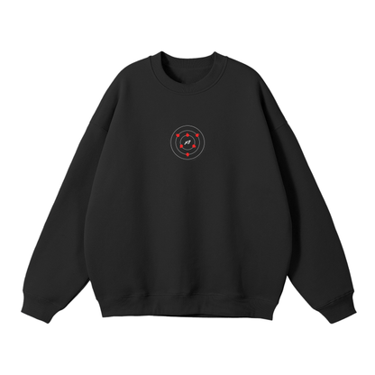 Eye of the Moon Streetwear Sweatshirt Black - AY - Line Anime