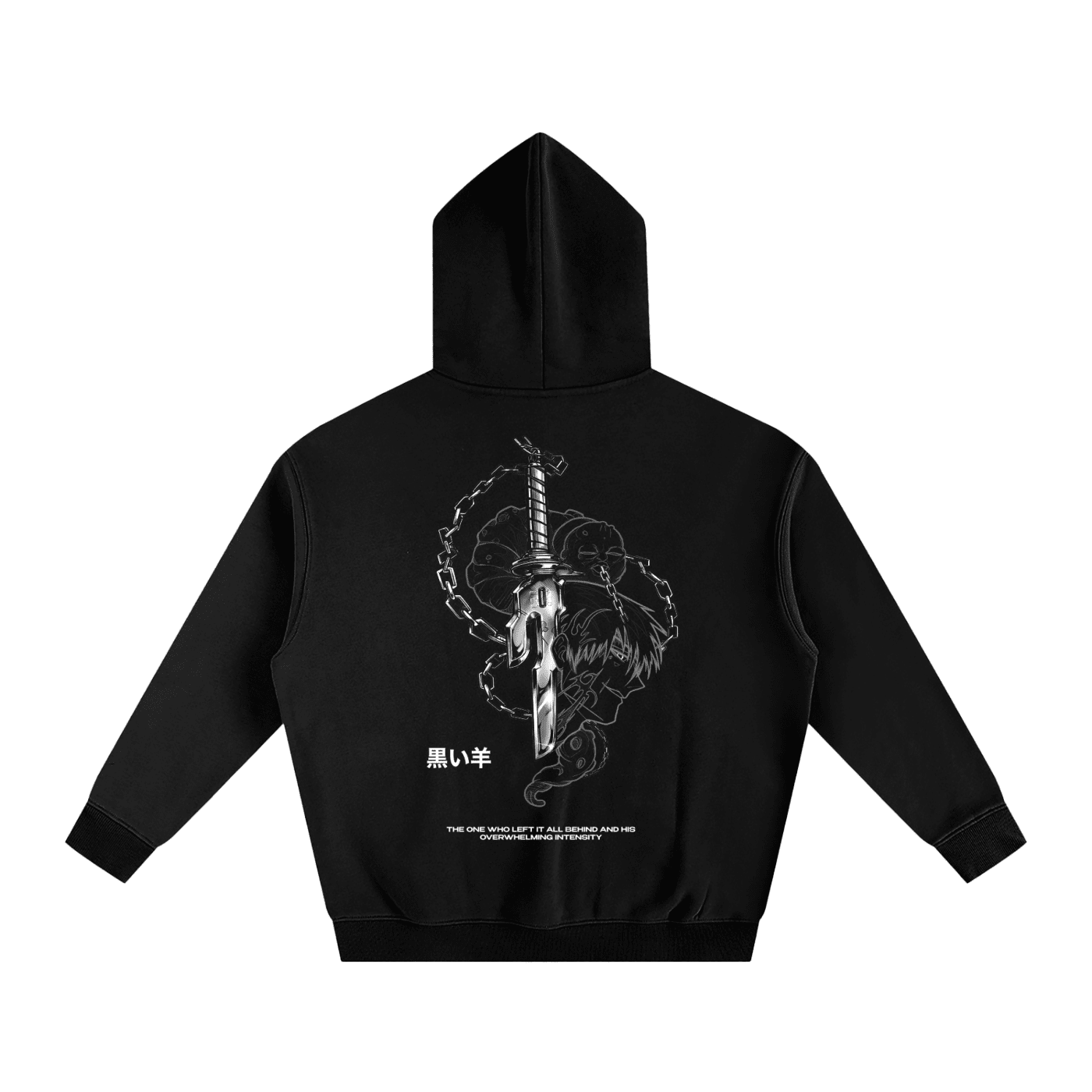 BEHIND Streetwear Hoodie - AY - Line Anime