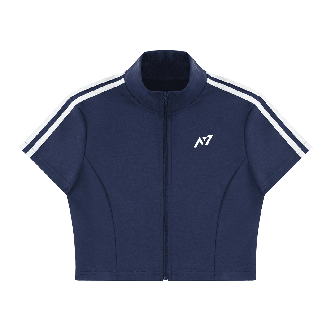 Cat Burglar Full Zip Short Sleeve - AY - Line Anime