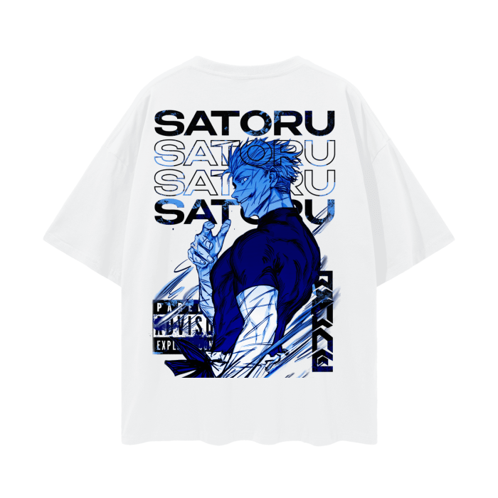 The Honored One classic Streetwear Shirt White - AY - Line Anime