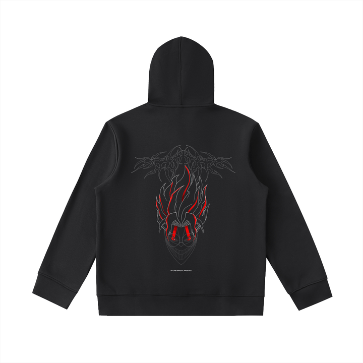 Turbo Fiend Streetwear Zip-Up Hoodie