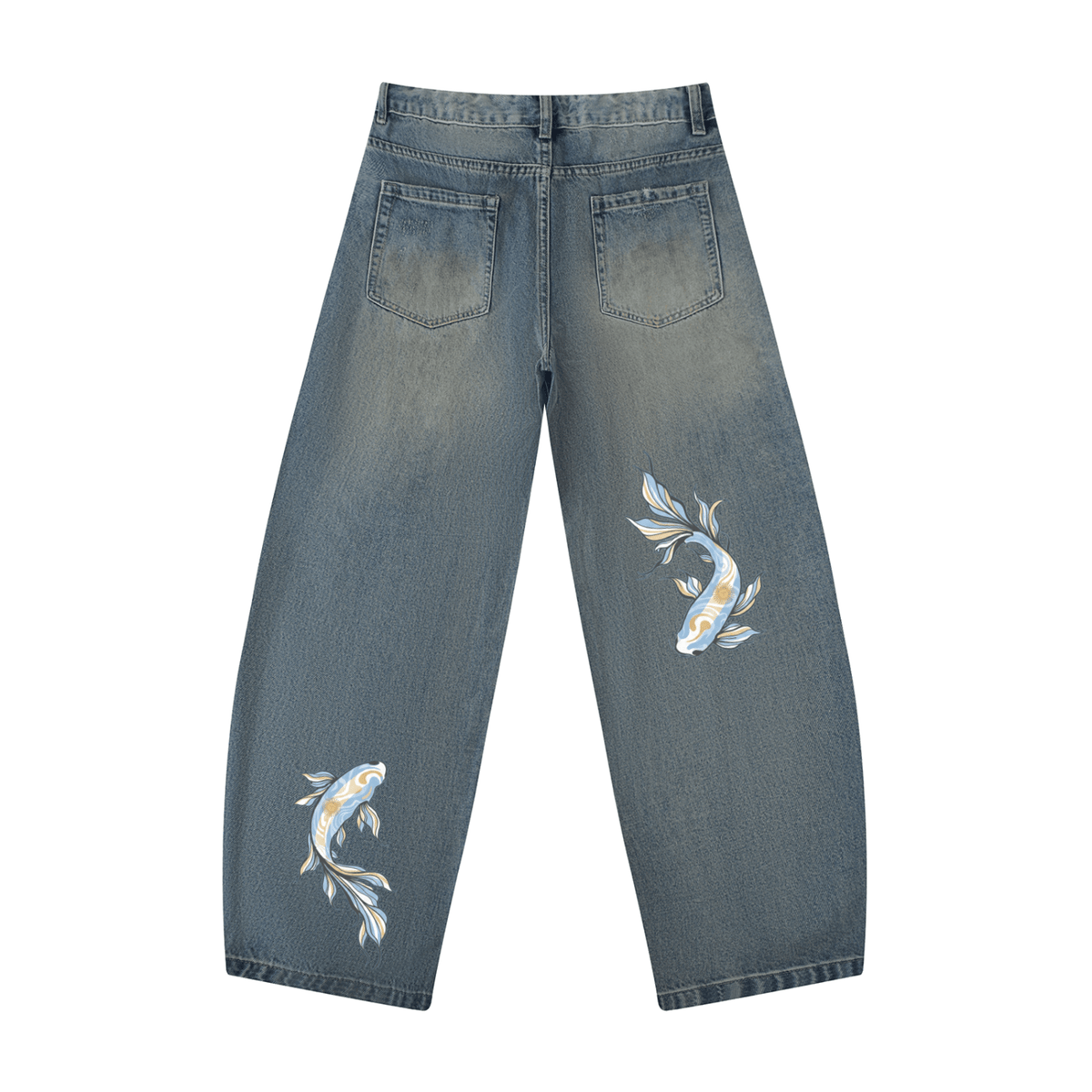 The GOAT Argentina Barrel Leg Jeans - AY - Line Anime