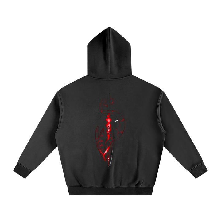 Sudadera con capucha de ropa de espada demoníaca