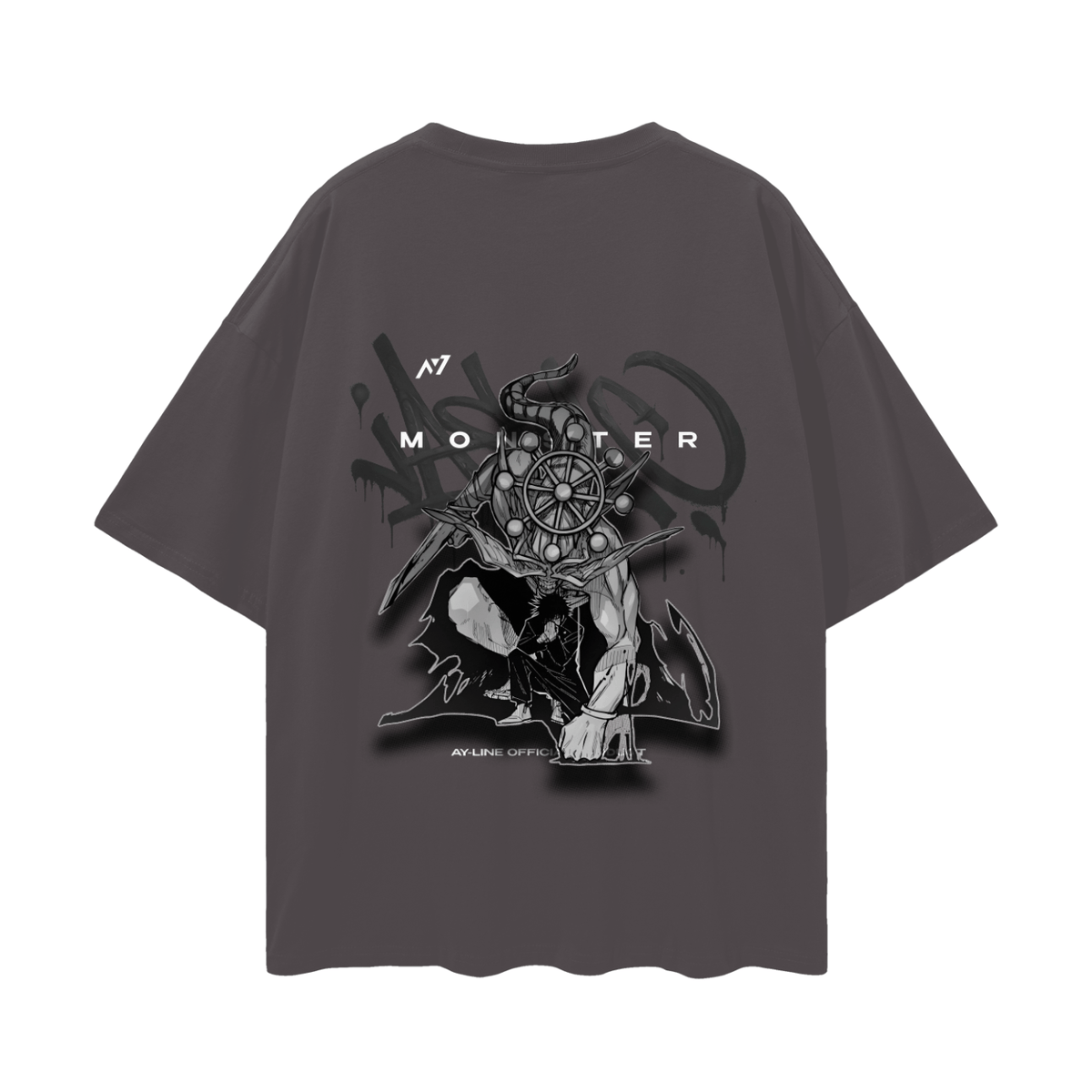 MONSTER. Streetwear Shirt - AY - Line Anime