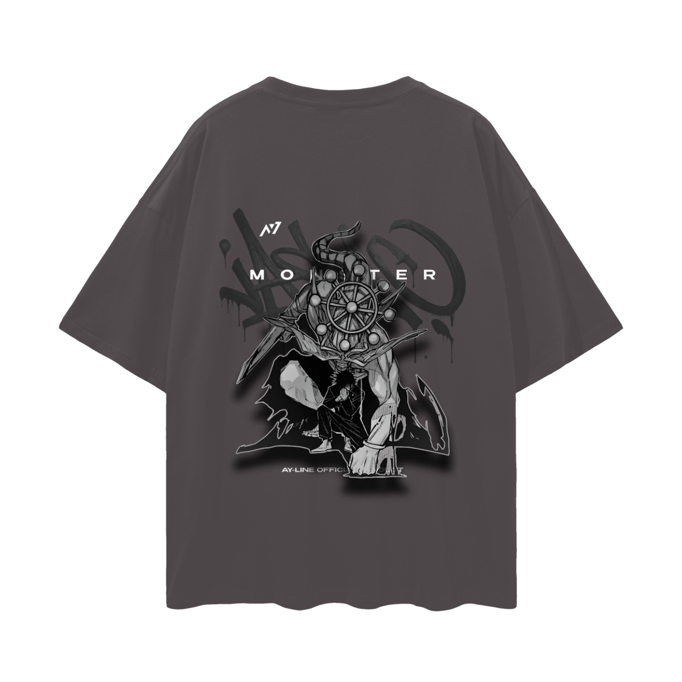 MONSTER. Streetwear Shirt - AY - Line Anime