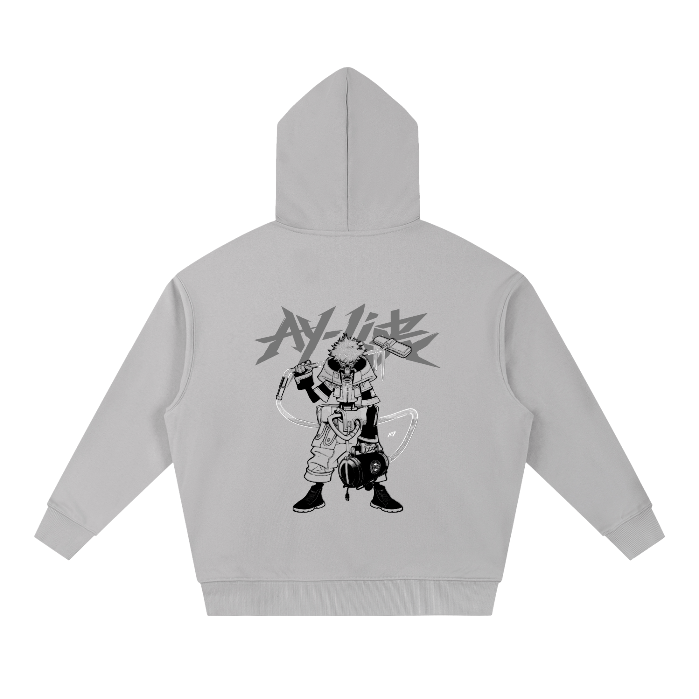 Wasteland Breaker Streetwear Hoodie - AY - Line Anime