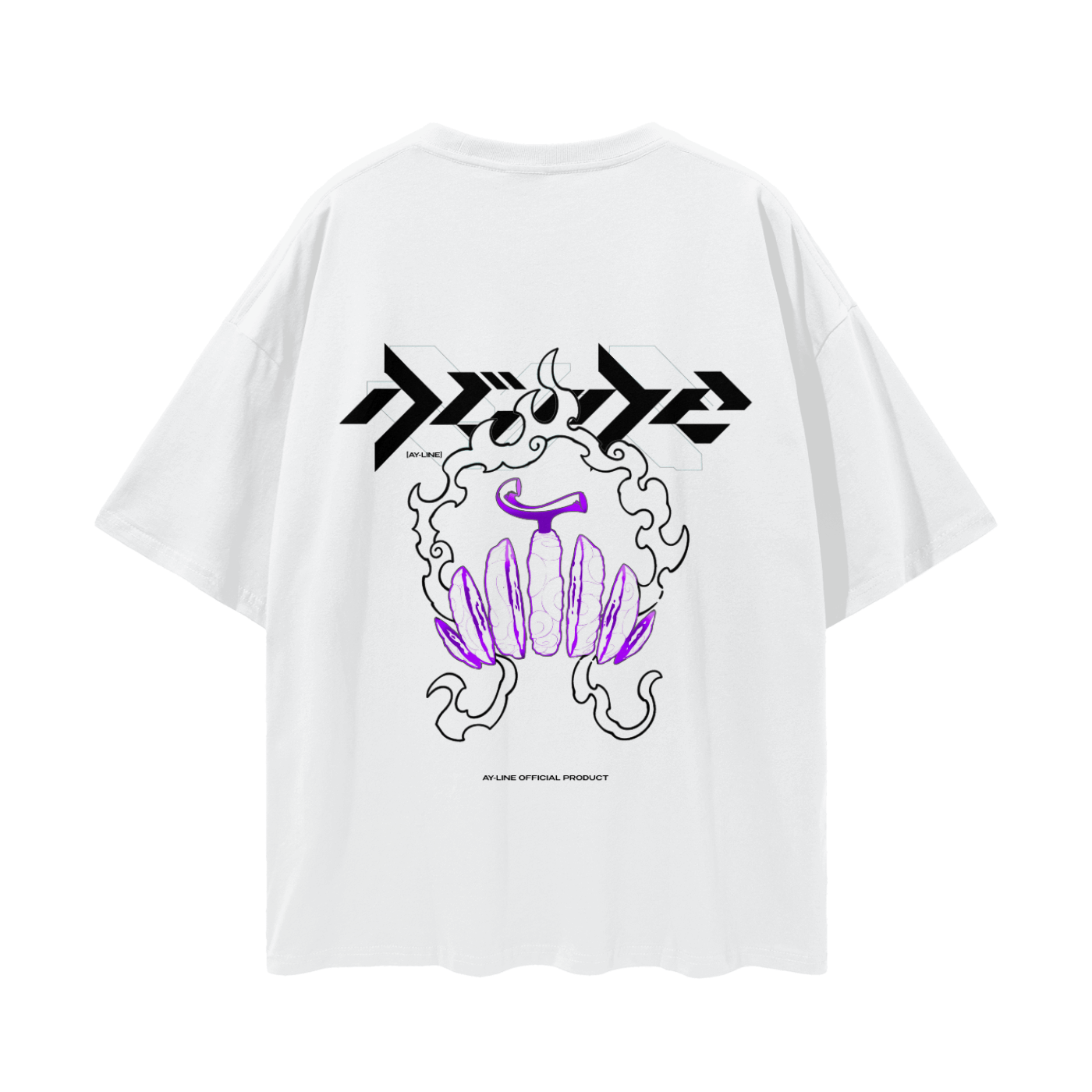Awakened Pulse Streetwear Shirt White - AY - Line Anime