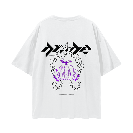 Awakened Pulse Streetwear Shirt White - AY - Line Anime