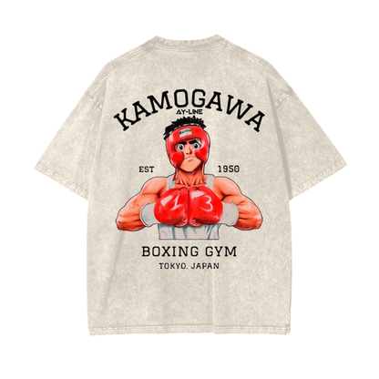 Rising Knockout Streetwear Shirt Washed - AY - Line Anime