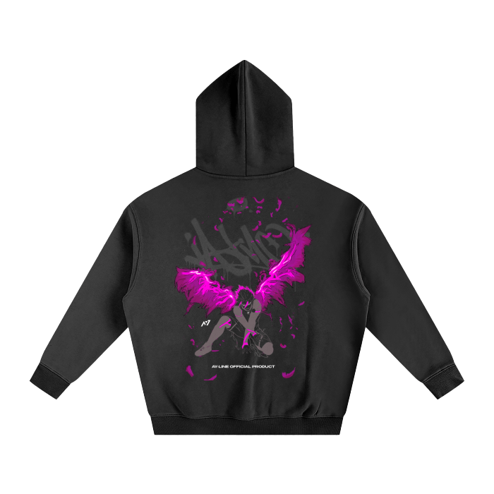 Felpa con cappuccio streetwear The Unpredictable One nera