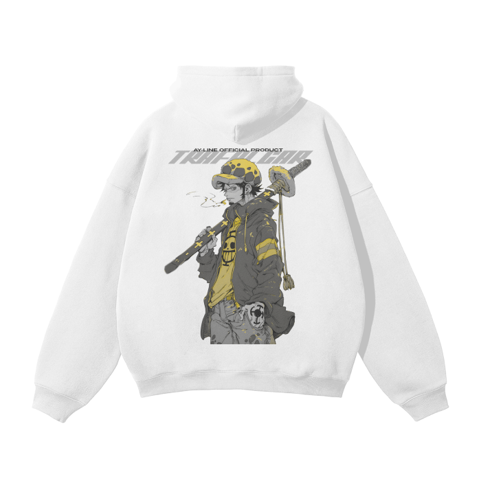 Surgeon of Death Y2K Streetwear Hoodie White - AY - Line Anime