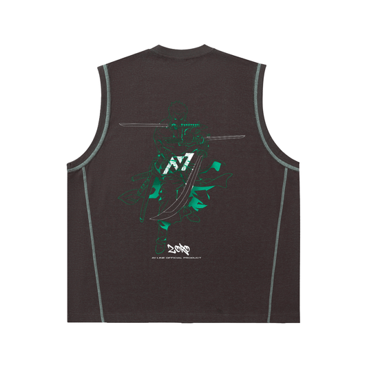 Pirate Hunter Streetwear Tank Top - AY - Line Anime
