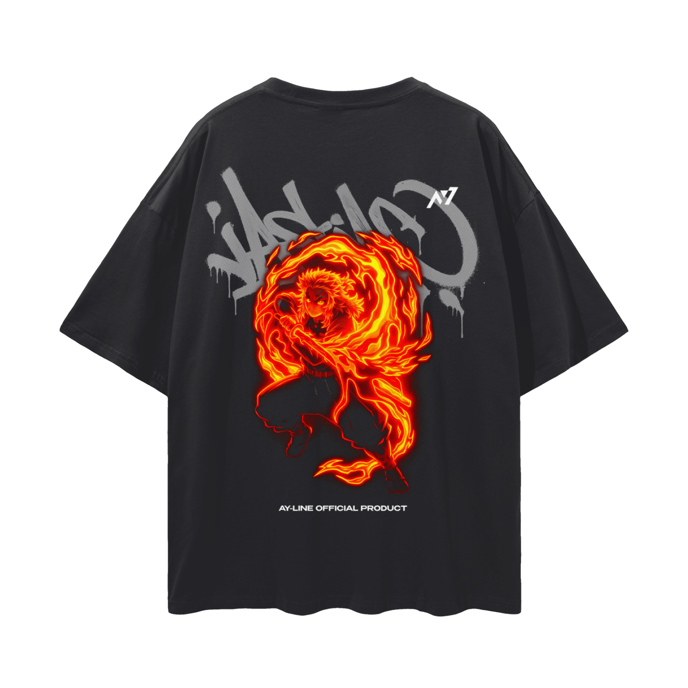 Last Flame Streetwear Shirt - AY - Line Anime