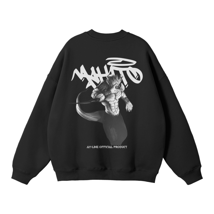 Manipulator of Flesh Graffiti Streetwear Sweatshirt - AY - Line Anime