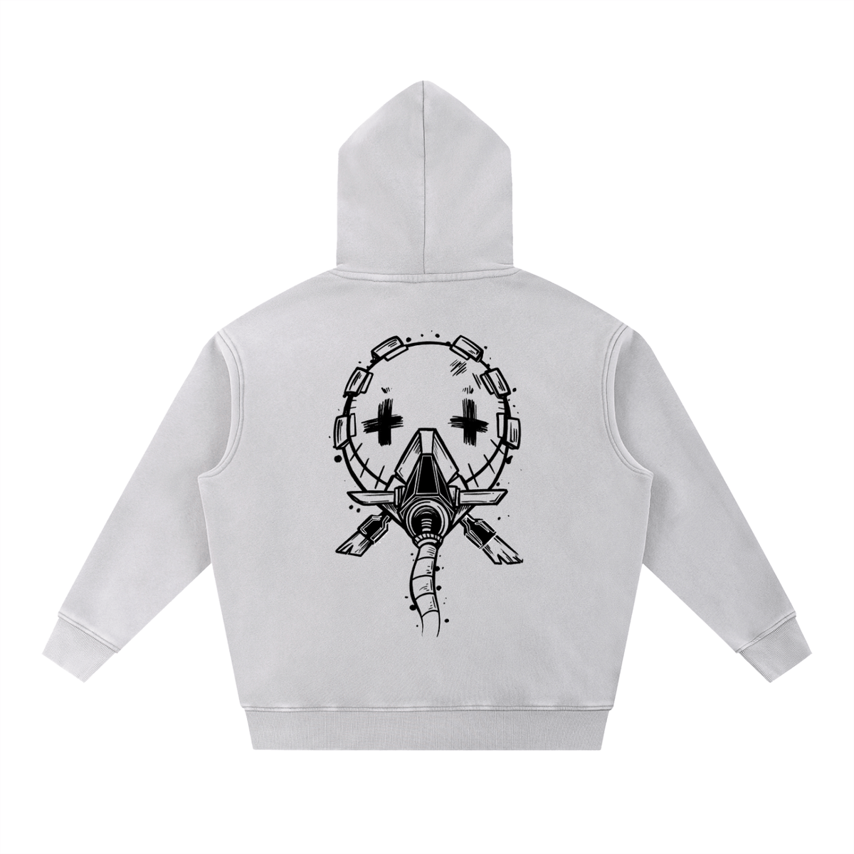 Masked Outcast Washed Hoodie - AY - Line Anime
