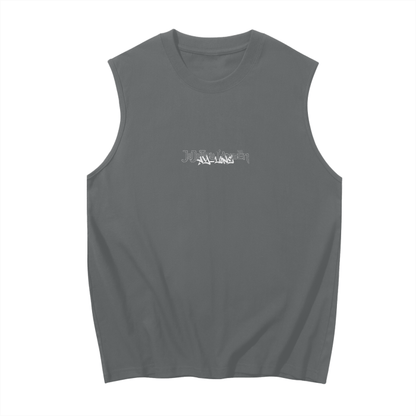 The Honored One Streetwear Tank Top Grey - AY - Line Anime
