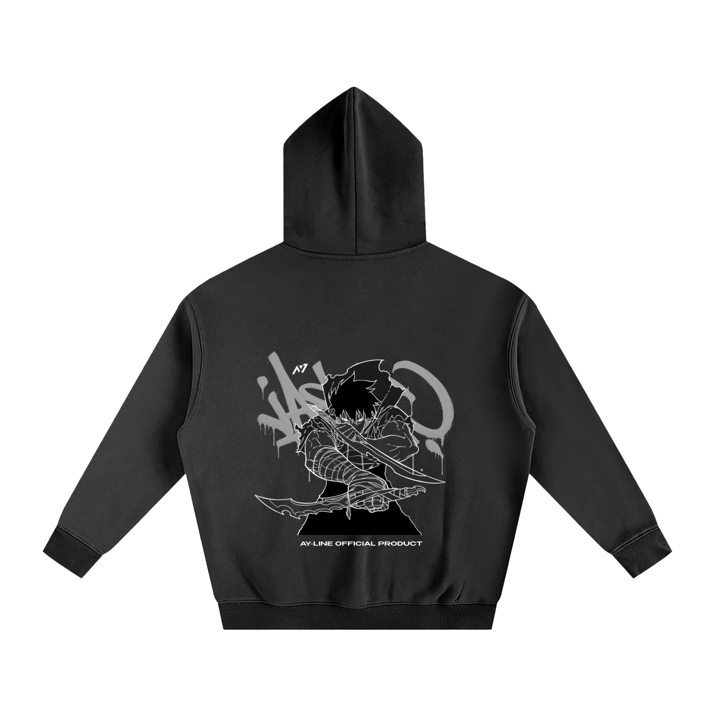 Rank E Hunter Streetwear Hoodie - AY - Line Anime