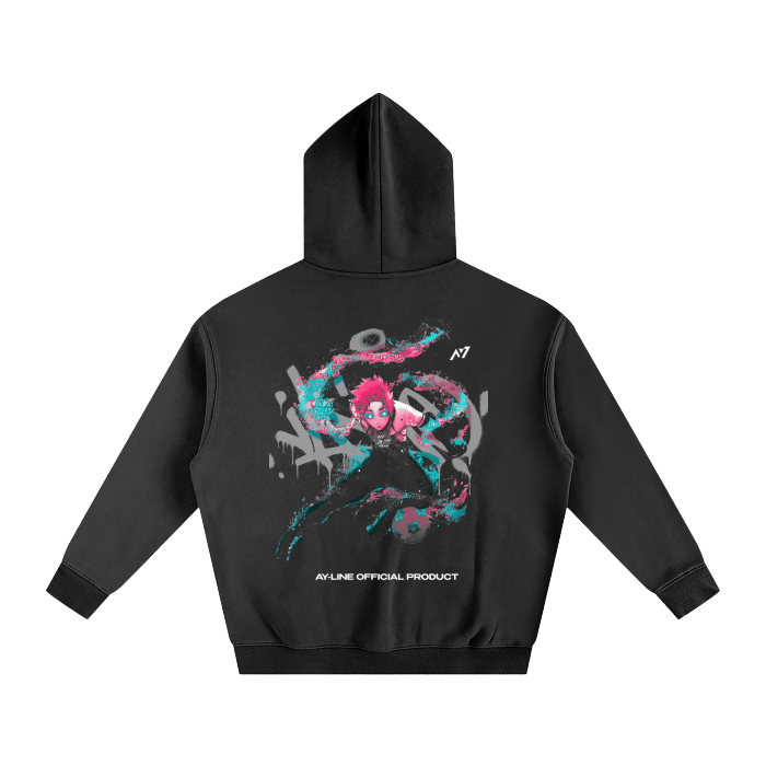 Felpa con cappuccio streetwear Prodigy nera