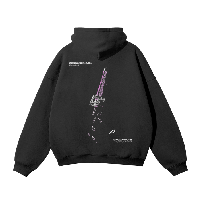 Scarlet Bloom 2.0 Streetwear Hoodie - AY - Line Anime