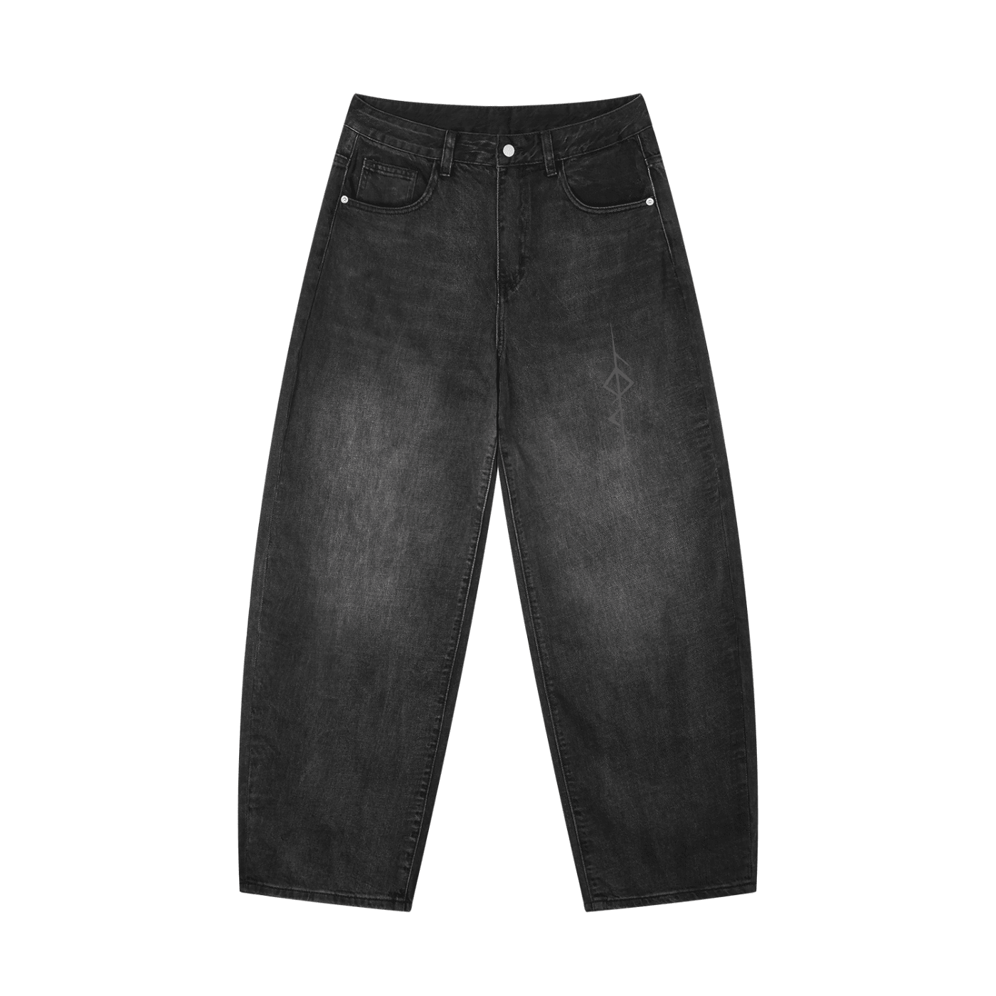 Giants Curse Barrel Leg Jeans - AY - Line Anime