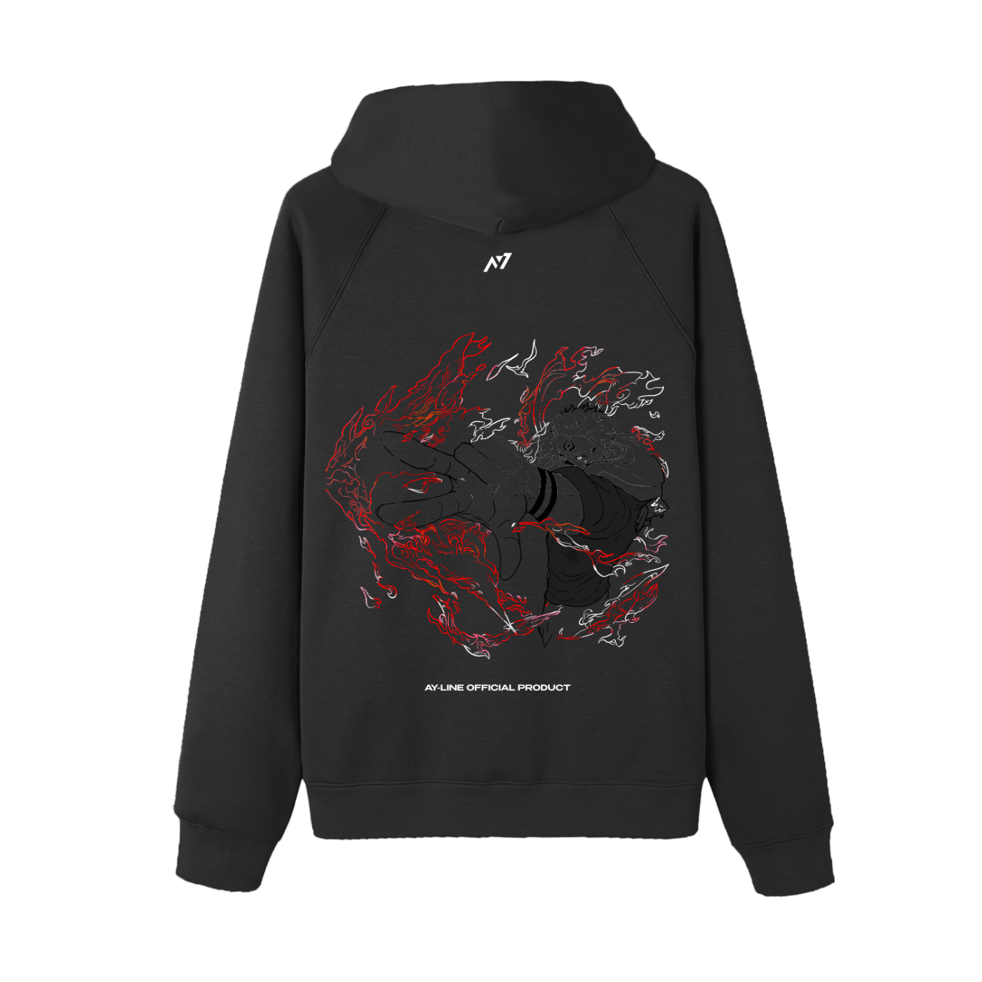 DISGRACE. Streetwear Hoodie - AY - Line Anime